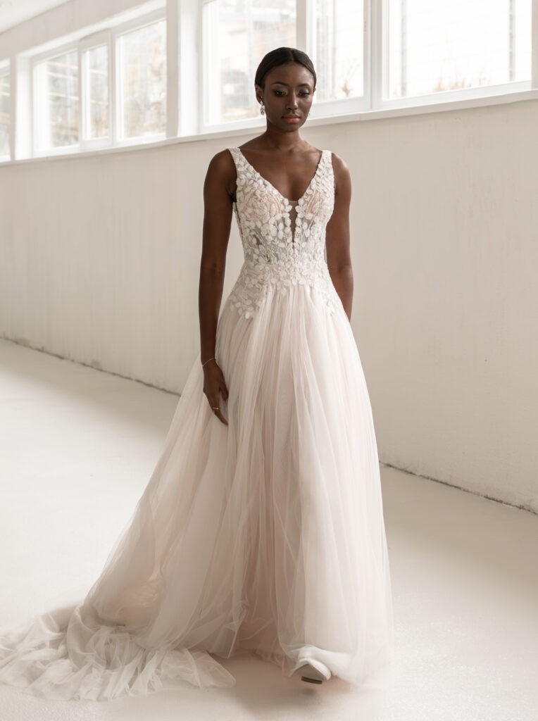 Featured bridal gown at SNOB
