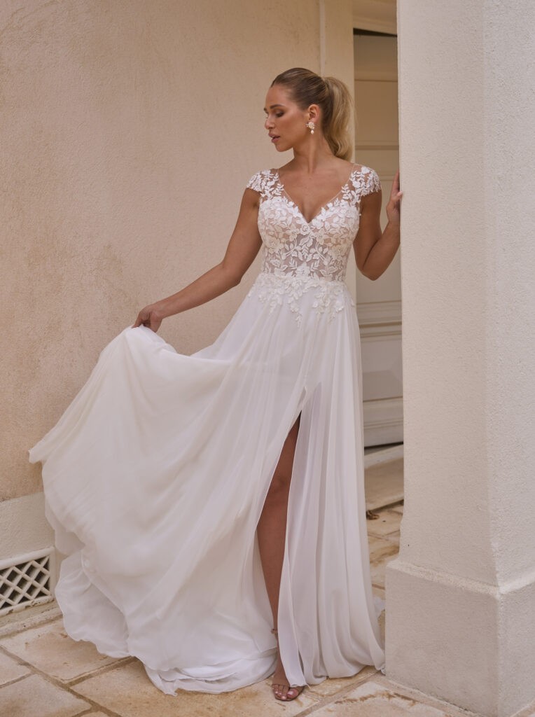Featured bridal gown at SNOB